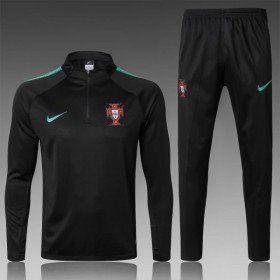 Portugal Sweat de Treino Conjunto 2018 Preto